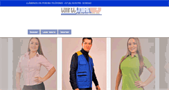 Desktop Screenshot of confeccionarpereira.com