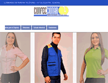 Tablet Screenshot of confeccionarpereira.com